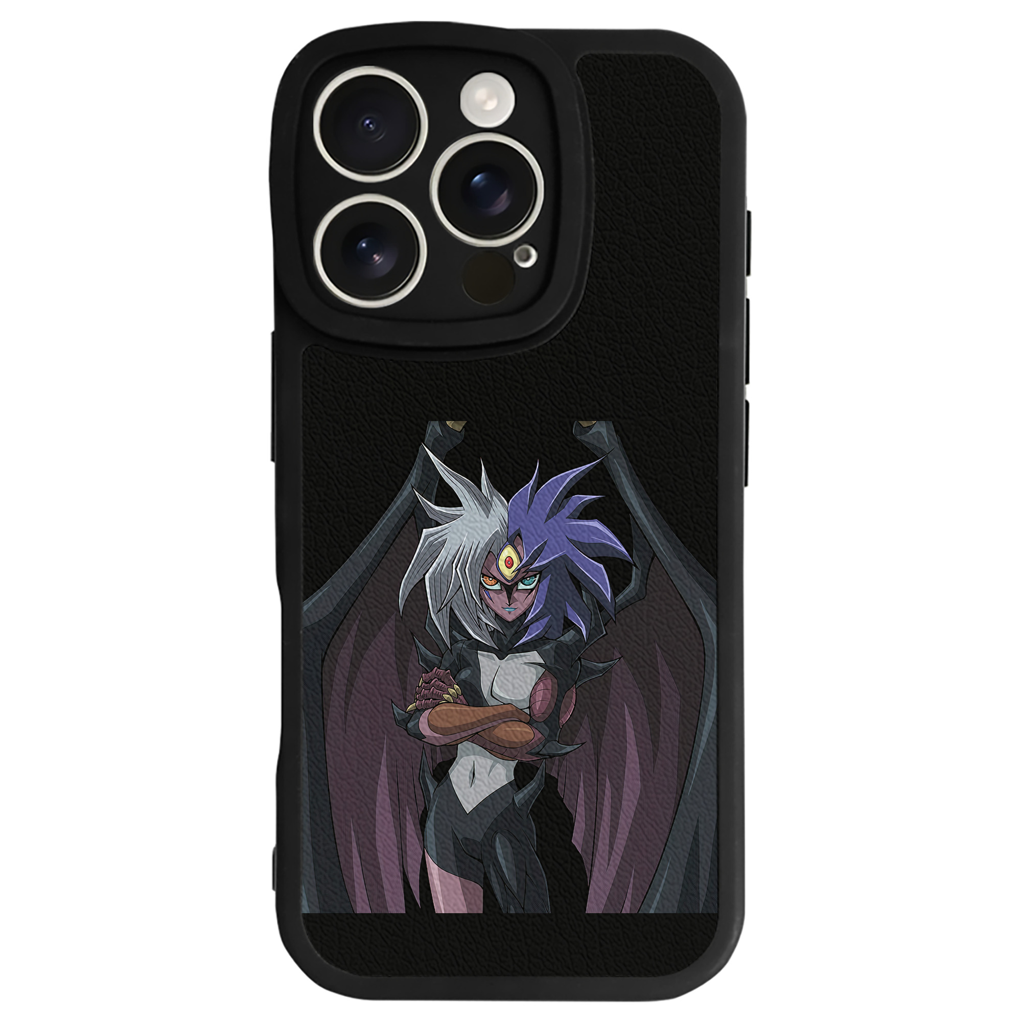 （画像用） 遊☆戯☆王 Yu-Gi-Oh! 【iPhone 16シリーズ対応】シリコンスマホケース（レザー調） 材質：シリコン